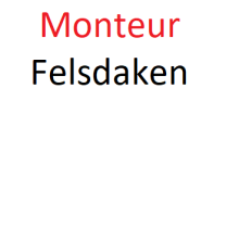 Monteur Felsdaken 